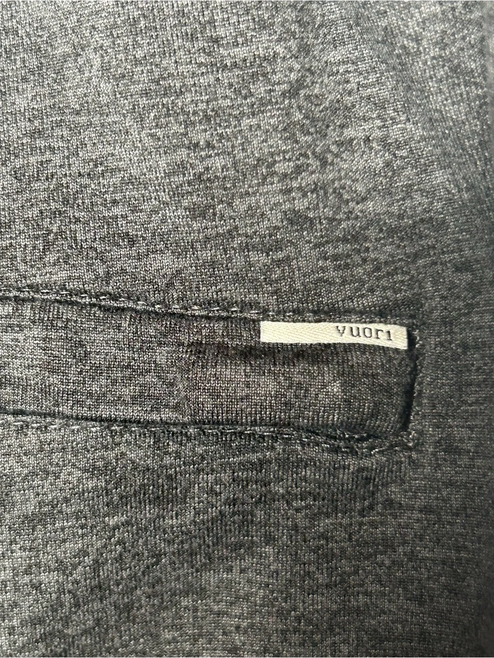 Vuori Dark Charcoal Drawstring Joggers